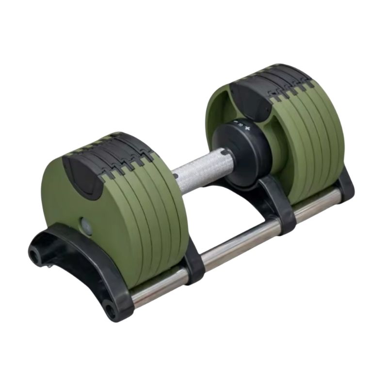 Adjustable dumbbells - green | muscle up