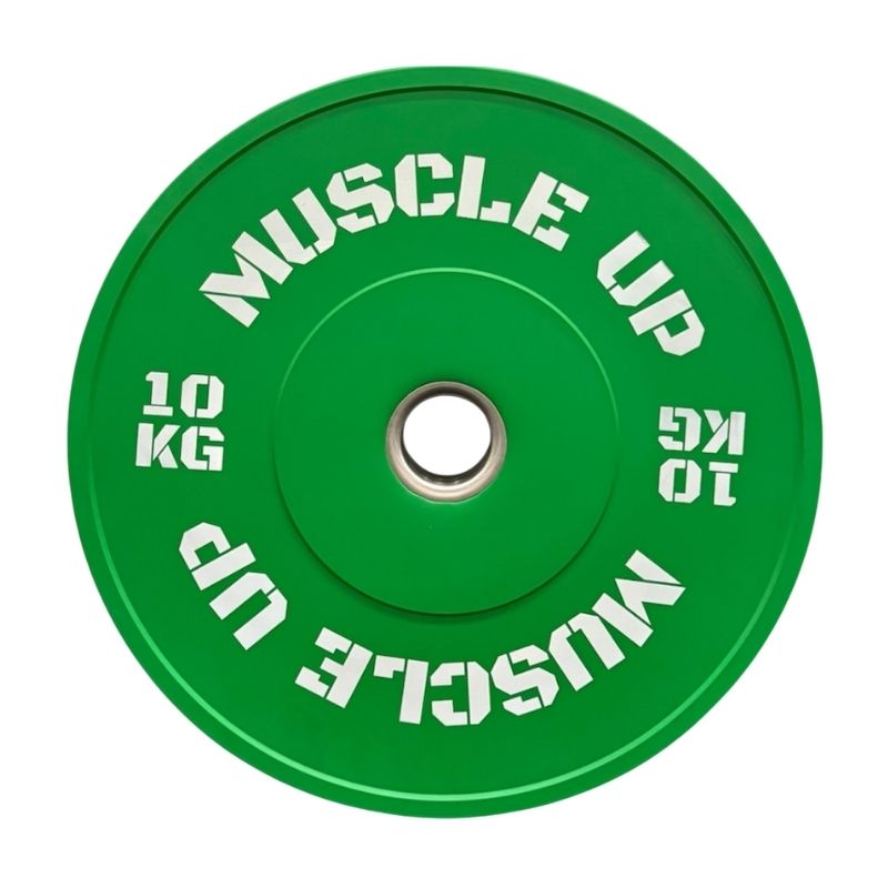 Colour bumper plates | muscle up