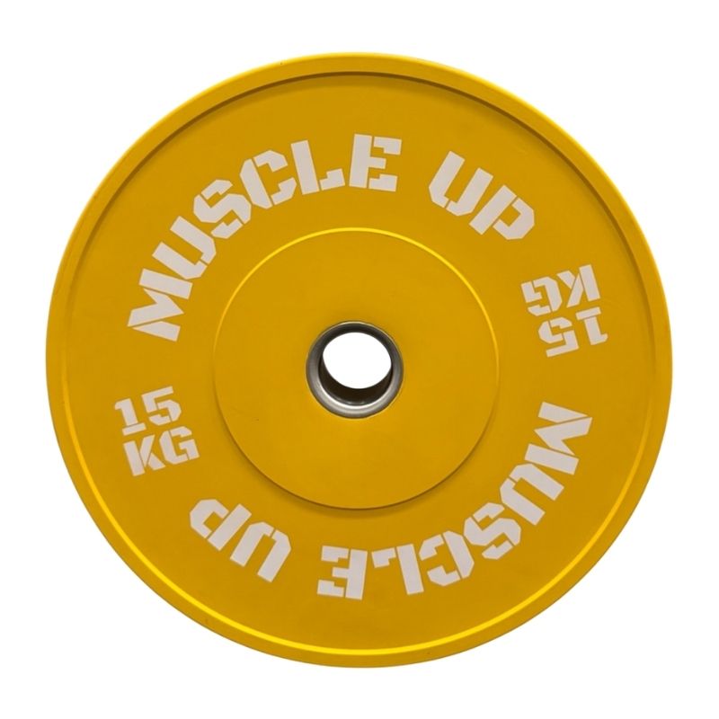 Colour bumper plates | muscle up