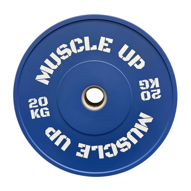 Colour bumper plates | muscle up