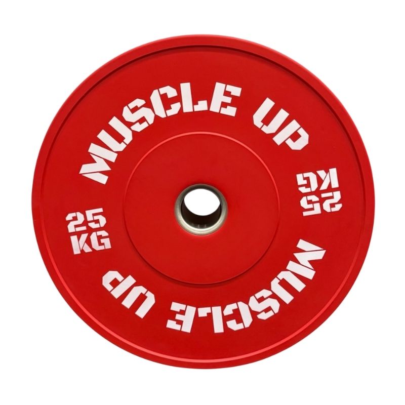 Colour bumper plates | muscle up